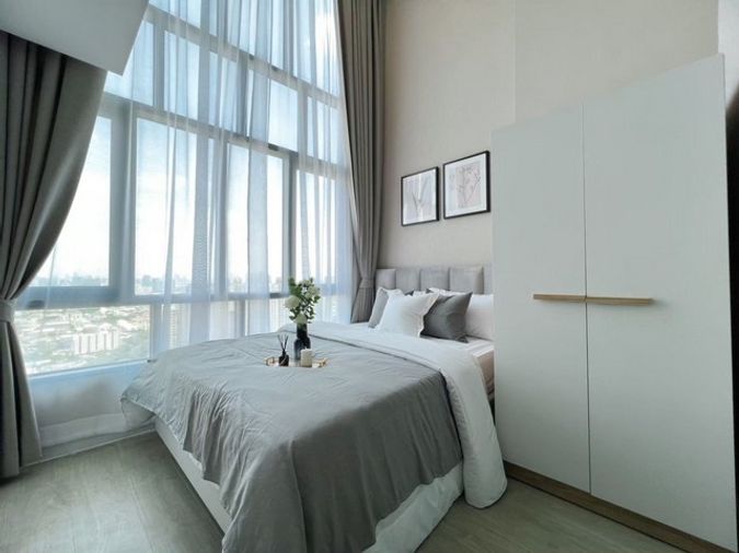 ขายคอนโดเมโทรสกาย 39.39 ตรม.ประชาชื่นห้องมุม แต่งสวยโมเดิร์นสไตล์ duplex 2 ชั้น เเถมเฟอร์ครบครันพร้อมอยู่ ติด MRT บางซ่อนเพียง 80 ม. กรุงเทพ