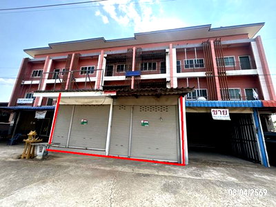 Shophouses for sale Si Sa Ket : SHOP HOUSE 58.1 Sq.w. Phrai Bung Si Sa Ket for 5.1M