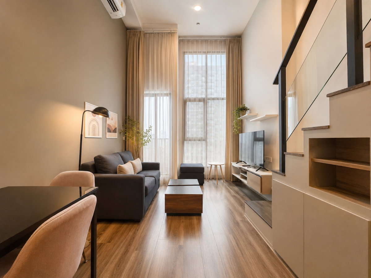 picture 🔰DUPLEX🔰🏙Knightsbridge Space Rama9📌MRT rama9📲👉🏼Tel. / LINE : 099-289-1569 - 6/11