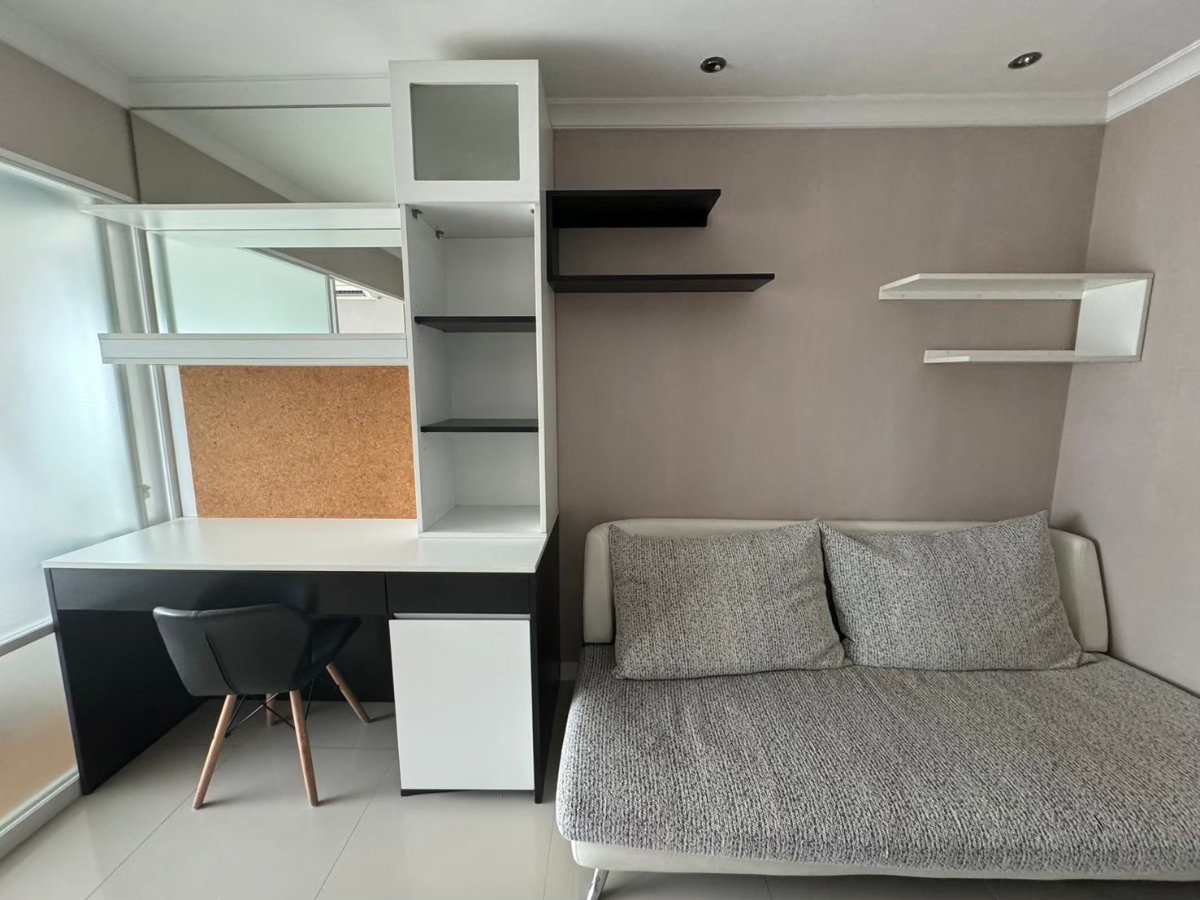 รูป 🌿Rent/เช่า Condo ลุมพินี เพลส พระราม 9-รัชดา🌿‼️14,000‼️มีเครื่องซักผ้า✨Mrt พระราม 9🚝 - รูปที่ 4/37