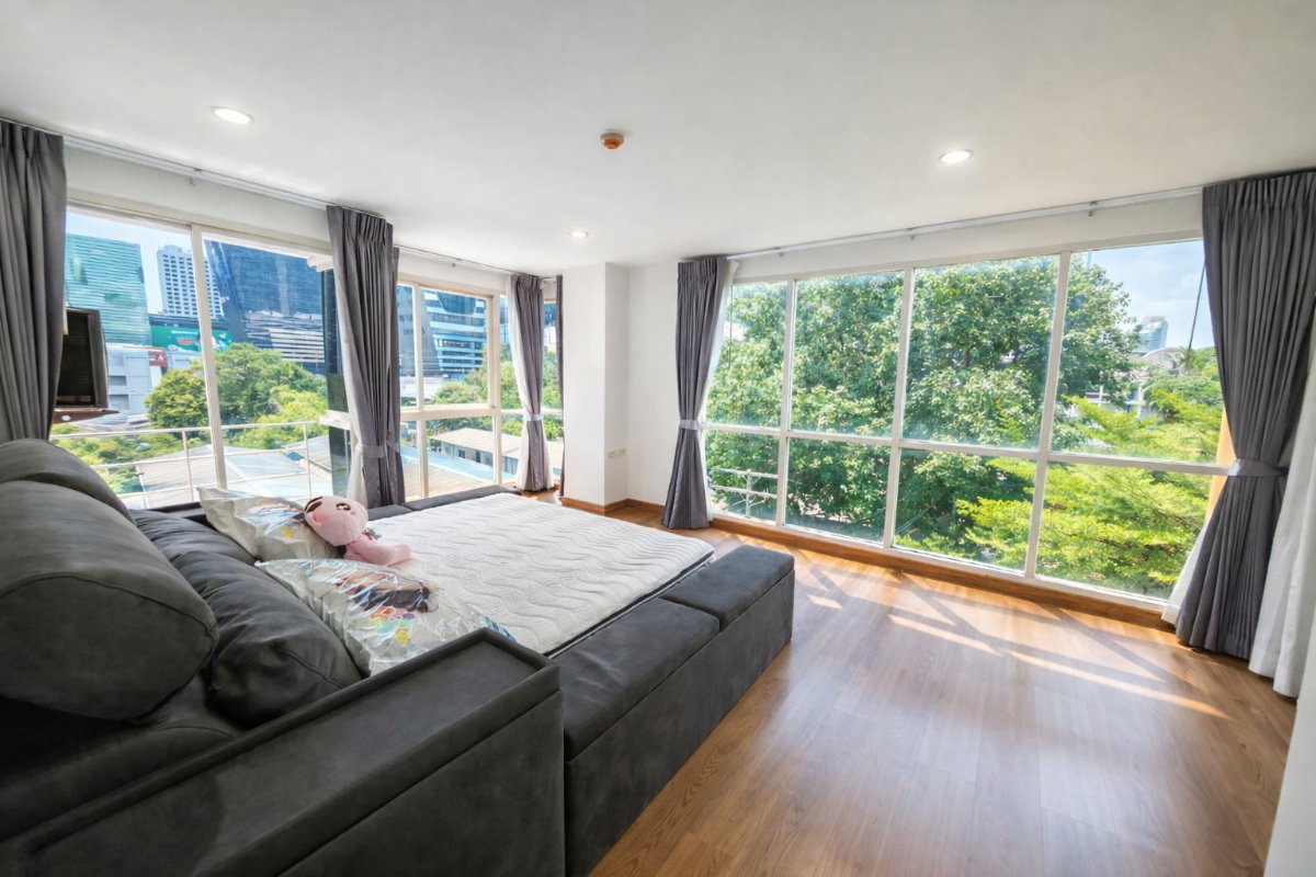 รูป ให้เช่า คอนโดห้องมุม ใหญ่มาก✨ พีจี พระราม 9 ✨CBD พระราม 9 RCA รามคำแหง ทัก @sariproperty 082-558-9459 - รูปที่ 1/16