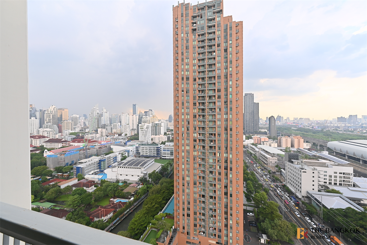 รูป คิว คอนโด อโศก ใกล้ MRT สถานีเพชรบุรี คอนโดทำเลดี พร้อมเข้าอยู่ - รูปที่ 8/10