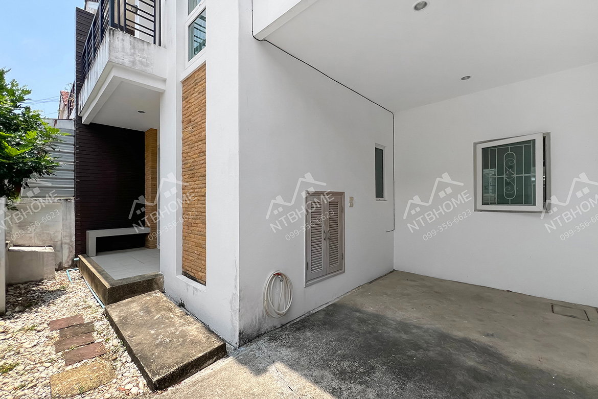 รูป หมู่บ้านทิพย์พิมาน บ้านริมน้ำ (ถนนเลียบคลองบางไผ่) ทำเลดีใกล้รถไฟฟ้าสายสีม่วง - รูปที่ 2/11