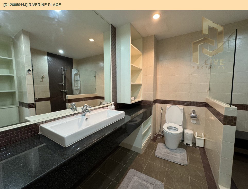 รูป DL26050114 ให้เช่าคอนโด ริเวอไรน์ เพลส (Riverine Place) ใกล้ - พร้อมเข้าอยู่ โทรด่วน 0800343450 LineID @655ebbvc - รูปที่ 16/21