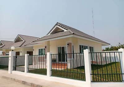 รูป ขายบ้านชั้นเดียว ในมบ.สมหวัง สันกำแพง เดินทางสะดวก เส้นสันกำแพงสายใหม่ชม.-แม่ออน - รูปที่ 1/8