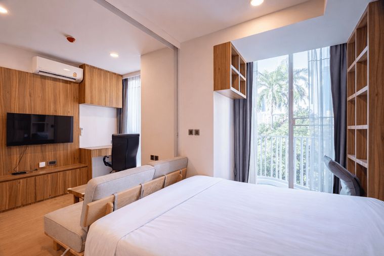 1-bed condo for sale, 30.1 sqm, Chewathai Residence Thonglor