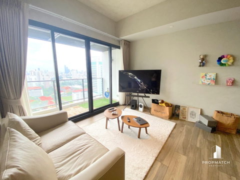 PM031357✨Flash Deal ✨ The Lofts Asoke (2Bed 1Bath 75.4SQM.) พร้อมอยู่ ! เพียง 65,000 บาทต่อเดือน Tel.0981315848 @propmatch