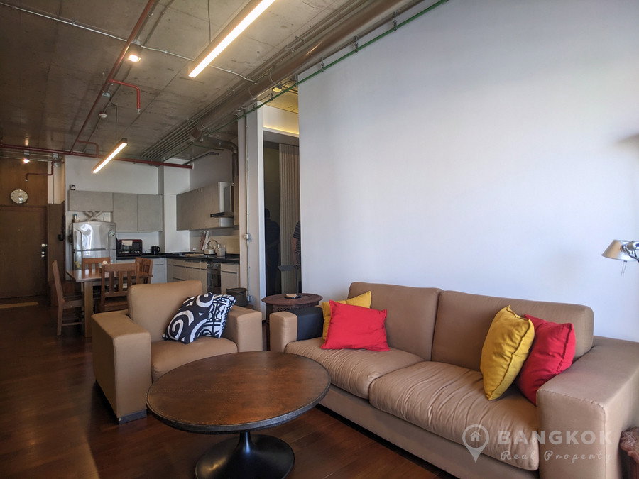 รูป ให้เช่าคอนโด Loft style สวยมาก 2 ห้องนอน วิวเมืองย่านทองหล่อ - รูปที่ 5/20