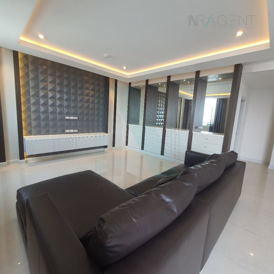 รูป 🎉 ให้เช่าคอนโด เดอะ โฟร์วิงส์ เรสซิเดนซ์ อาคาร 1 ชั้น 26 Duplex 3 ห้องนอน ขนาด 300.00 ตรม ใกล้ สนามกอล์ฟ กรุงเทพกรีฑา - รูปที่ 5/8
