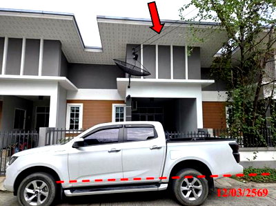 Townhouses for sale ปลวกแดง : TOWN HOUSE 19.5 Sq.w. Pluak Daeng Rayong for 1.3M