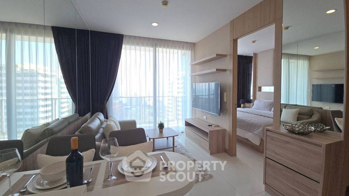 รูป คอนโด 1-ห้องนอน ที่ เดอะ ริเวียร่า วงศ์อมาตย์ ใกล้ ปราสาทสัจธรรม (ID 2851516) - รูปที่ 1/8