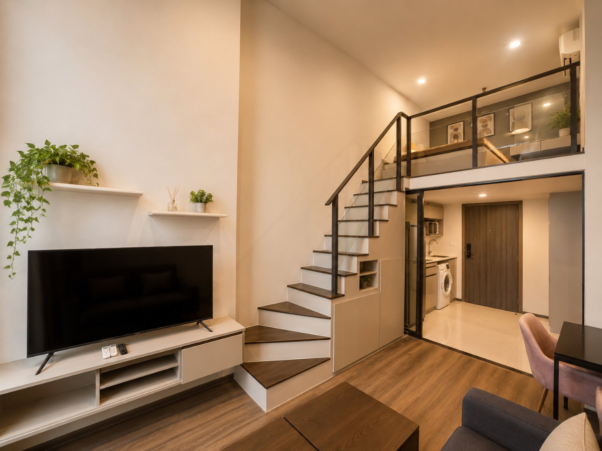 picture 🔰DUPLEX🔰🏙Knightsbridge Space Rama9📌MRT rama9📲👉🏼Tel. / LINE : 099-289-1569 - 2/11