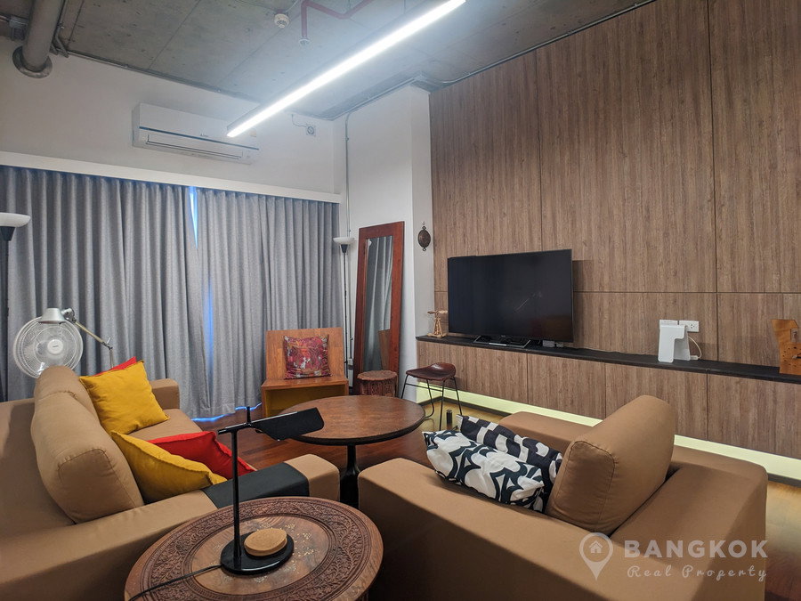 รูป ให้เช่าคอนโด Loft style สวยมาก 2 ห้องนอน วิวเมืองย่านทองหล่อ - รูปที่ 6/20
