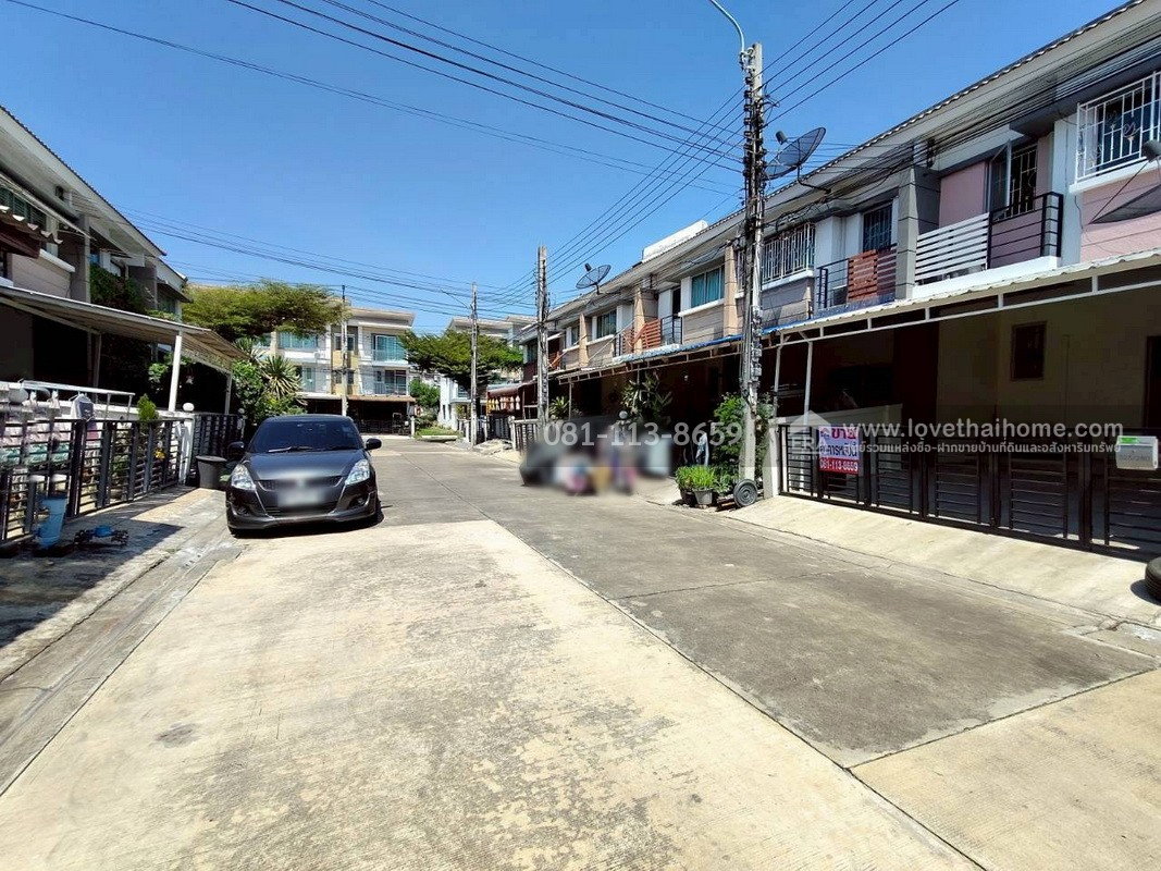 รูป ขายทาวน์เฮ้าส์ 2 ชั้น หมู่บ้านทาวน์พลัส ประชาอุทิศ ติดบิ๊กซี ประชาอุทิศ เนื้อที่ 18.7 ตรว. - รูปที่ 2/12