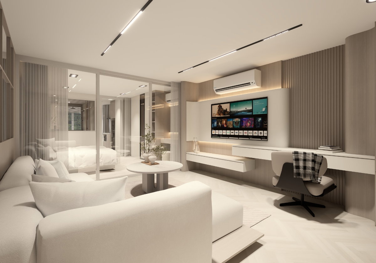 รูป ขายคอนโดทำเลทอง Hillside Plaza & Condotel 4 คอนโดสไตล์ Modern Luxury ใจกลางถนนนิมมานเหมินทร์ ใกล้ MAYA / One Nimman / Think Park / มช. - รูปที่ 6/22