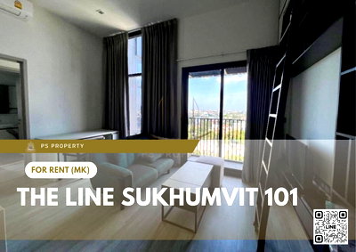 คอนโดให้เช่า : ให้เช่า ✨ THE LINE Sukhumvit 101 ✨ เฟอร์นิเจอร์ และ เครื่องใช้ไฟฟ้าครบ ใกล้ BTS ปุณณวิถี