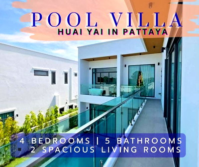 บ้านเดี่ยว ม.เอเชียน : Pool villa at Huai Yai in Pattaya, Thailand