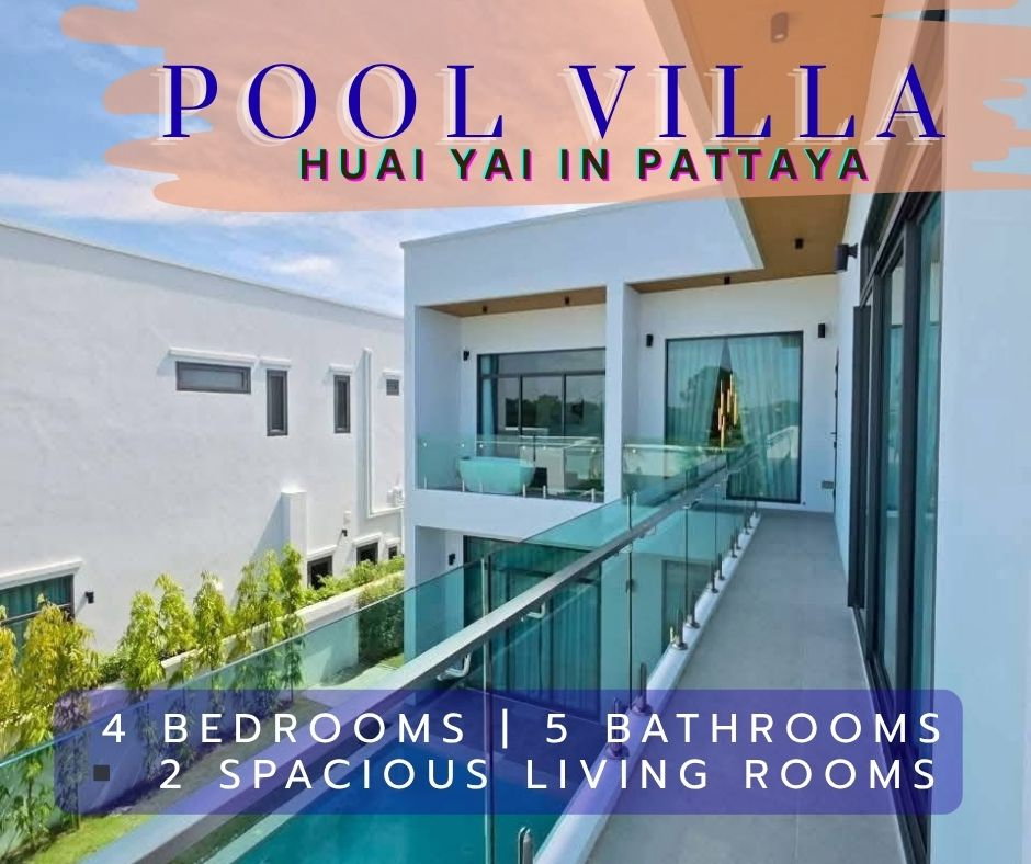 รูป Pool villa at Huai Yai in Pattaya, Thailand - รูปที่ 1/10