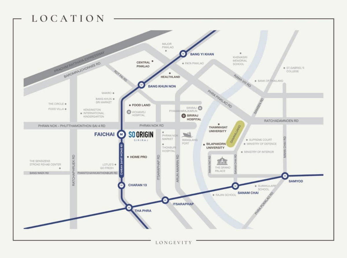 รูป ขายดาวน์คอนโด SO Origin Siriraj | Duo Space 2 ชั้น ทำเลดี เดินทางสะดวก ใกล้รถไฟฟ้า MRT ไฟฉาย เพียง 70 ม. - รูปที่ 14/15