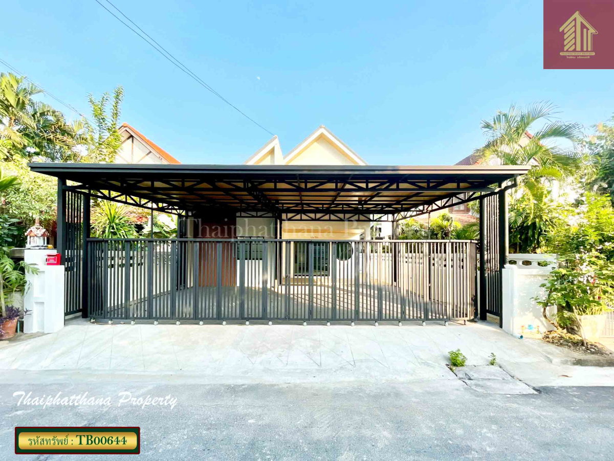 รูป ขายบ้านเดี่ยวรีโนเวทใหม่ หมู่บ้านเสริมศิริ วิลเลจ รามอินทรา 40 แยก 8-7 - รูปที่ 1/16