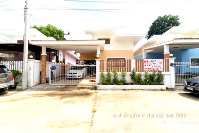 บ้านเดี่ยว ปากช่อง โคราช : ขายบ้านเดี่ยวปากช่อง หมู่บ้านเกษมทรัพย์ หนองสาหร่าย 47 ตร.ว. สภาพสวย ทำเลดี ทิศใต้ ไม่เสียค่าส่วนกลาง