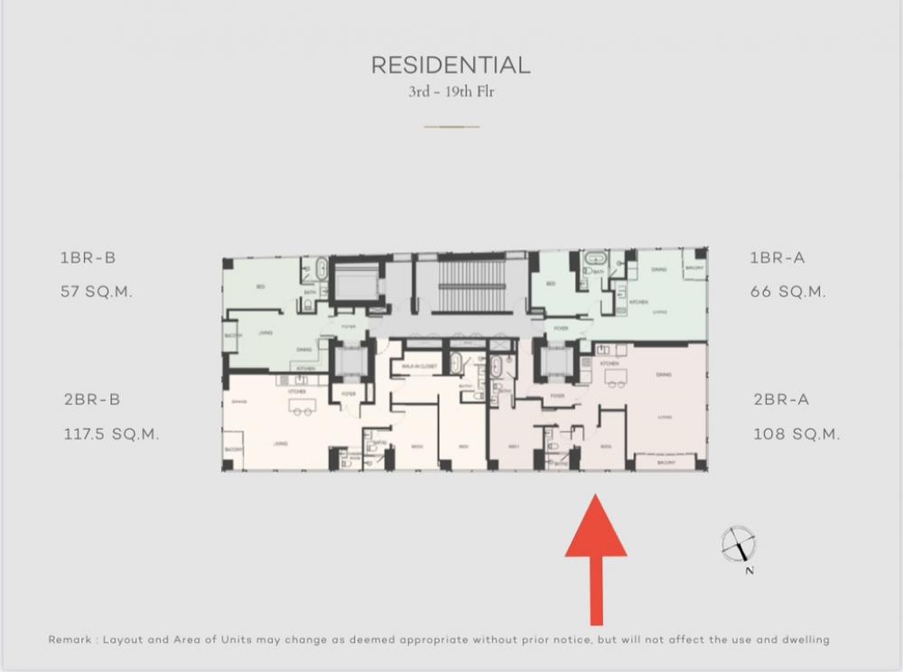 picture A035318 Tonson One Residence - 4/8