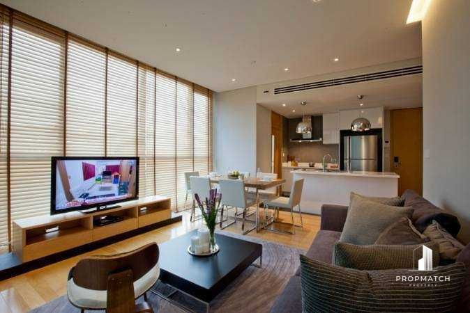รูป PM012349✨Flash Deal ✨ AEQUA Residence Sukhumvit 49 (2Bed 2Bath 92SQM.) พร้อมอยู่ ! เพียง 75,000 บาทต่อเดือน Tel.0981315848 @propmatch - รูปที่ 2/9
