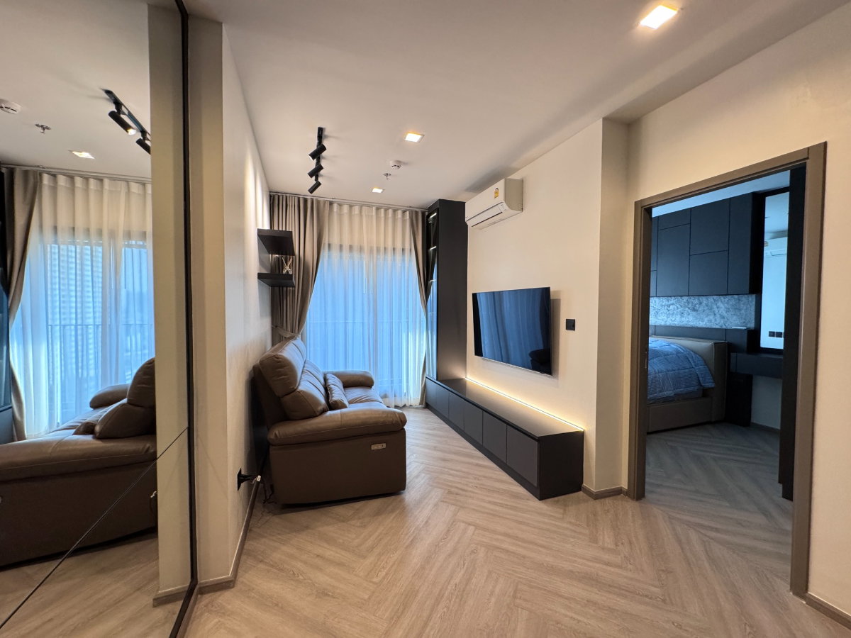 รูป ให้เช่าคอนโด ไลฟ์ อโศก ไฮป์ อาคาร 1 ชั้น 16 1 BED PLUS ขนาด 35 ตรม ใกล้ Fortune Town - รูปที่ 2/9