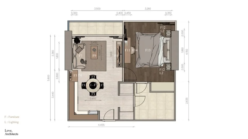 รูป A034807 Menam Residences - รูปที่ 4/8