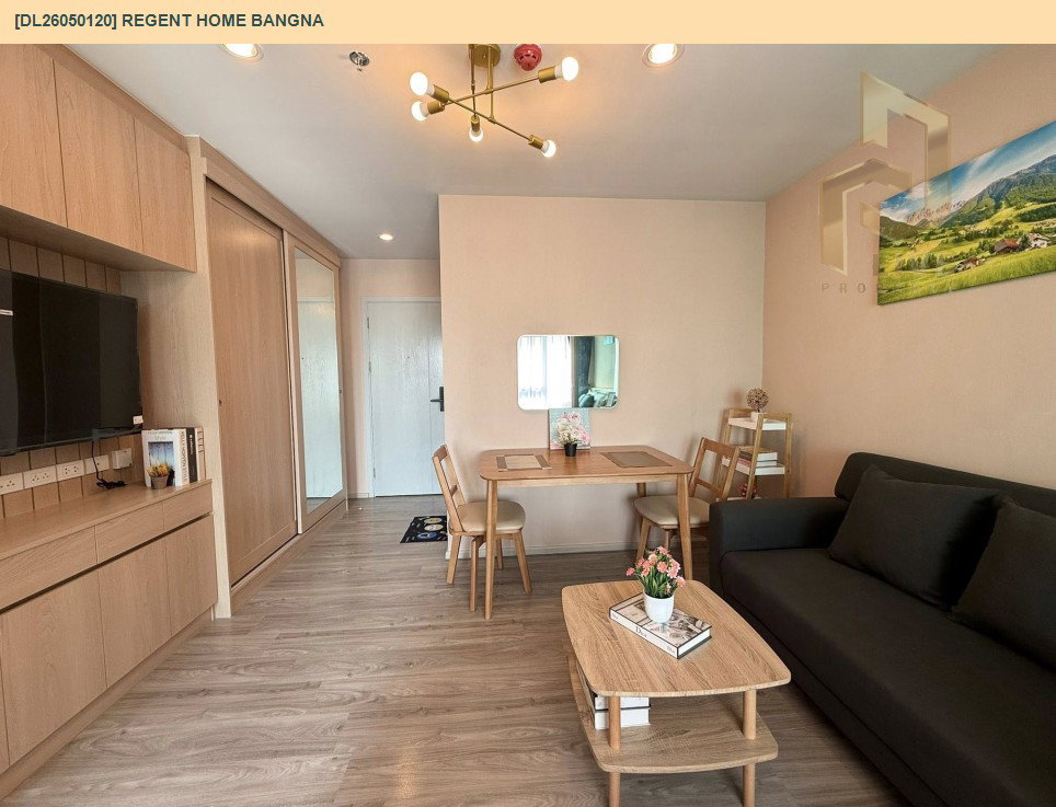 รูป DL26050120 ให้เช่าคอนโด รีเจ้นท์ โฮม บางนา (Regent home bangna) ใกล้ BTS บางนา พร้อมเข้าอยู่ โทรด่วน 0800343450 LineID @655ebbvc - รูปที่ 6/11