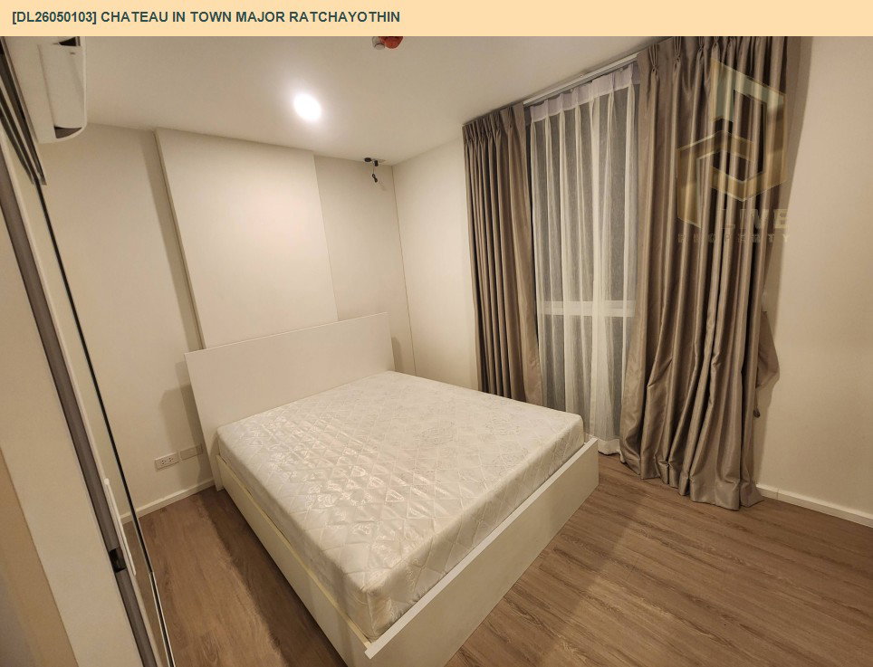 รูป DL26050103 ให้เช่าคอนโด ชาโตว์ อินทาวน์ เมเจอร์ รัชโยธิน (Chateau In Town Major Ratchayothin) ใกล้ BTS รัชโยธิน พร้อมเข้าอยู่ โทรด่วน 0800343450 LineID @655ebbvc - รูปที่ 3/7