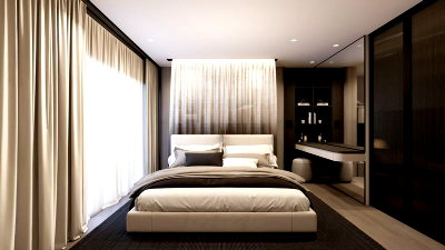 Condos for sale 700 Year Sports Arena Chiang Mai : For Sale: Rawee waree Residence – Nimman | Under Renovation, Mountain View Room with Open Atmosphere (ID:1356CS)