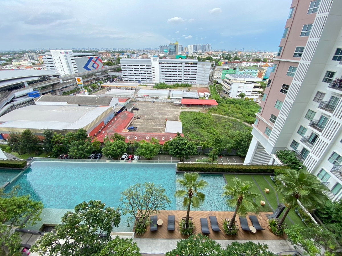 รูป ให้เช่าคอนโด 2 ห้องนอน 2 ห้องน้ำ ขนาด 60 ตรม. พาร์คแลนด์ เพชรเกษม เฟอร์ฯ - เครื่องใช้ไฟฟ้าครบ - รูปที่ 13/14