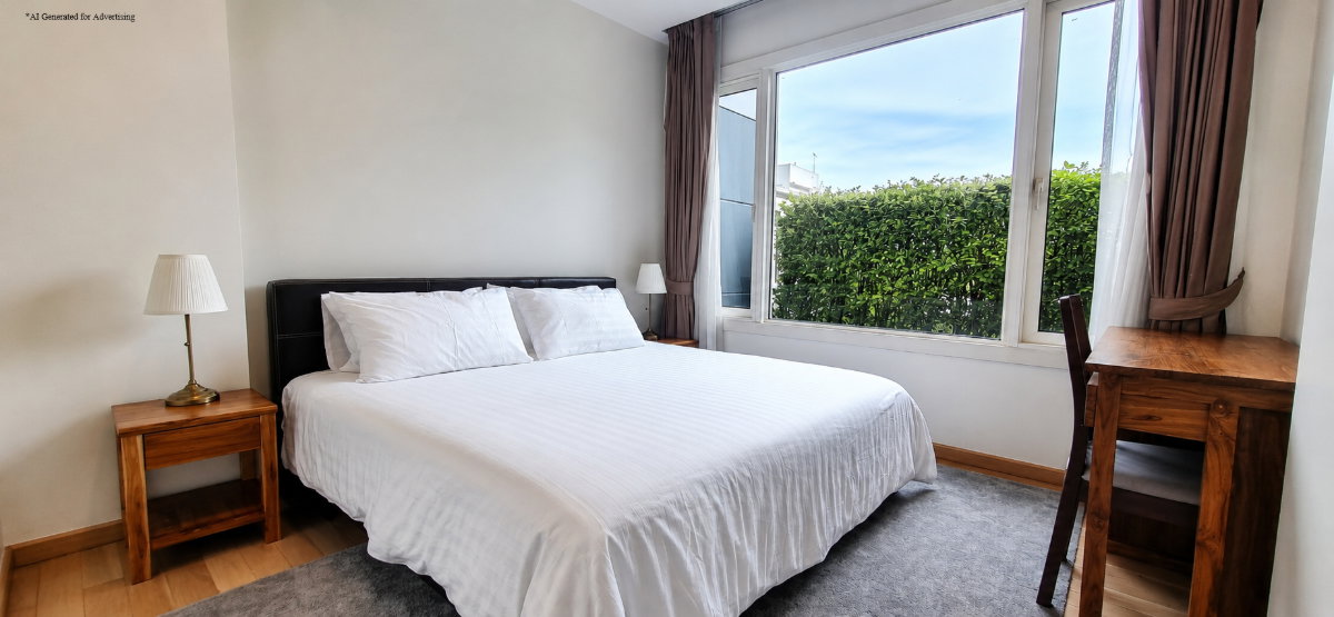 รูป Rare Luxury Condo ทองหล่อ วิวสวน ใกล้ BTS พร้อมพงษ์ พร้อมเข้าอยู่ - U5870821 - รูปที่ 4/18