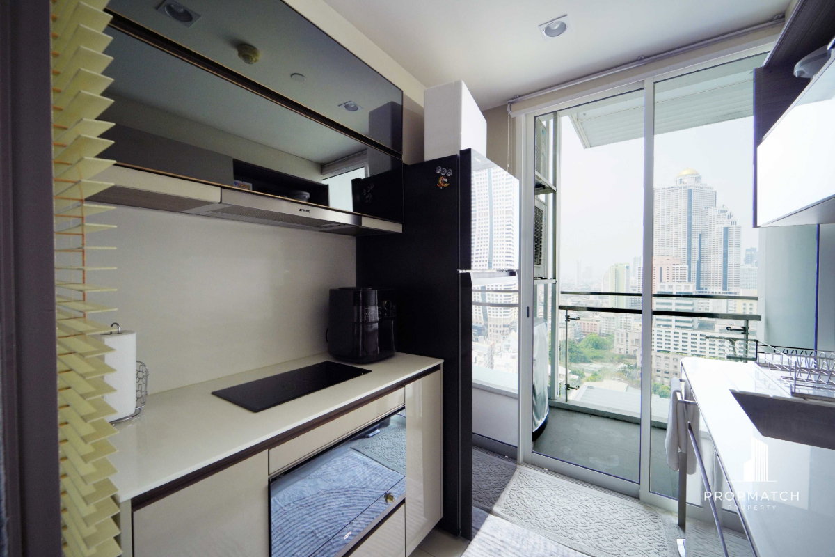 รูป PM017405 ✨Flash Deal ✨The Room Sathorn-TanonPun (1Bed1Bath47SQM.) พร้อมอยู่ ! เพียง 35,000 บาทต่อเดือน Tel.0981315848 @propmatch - รูปที่ 7/15
