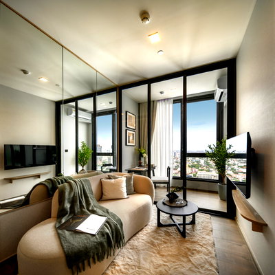Condos for rent : [RENT] ST0910   The crest park residences       (ID with @in front, LINE ID:  @idhomeland)