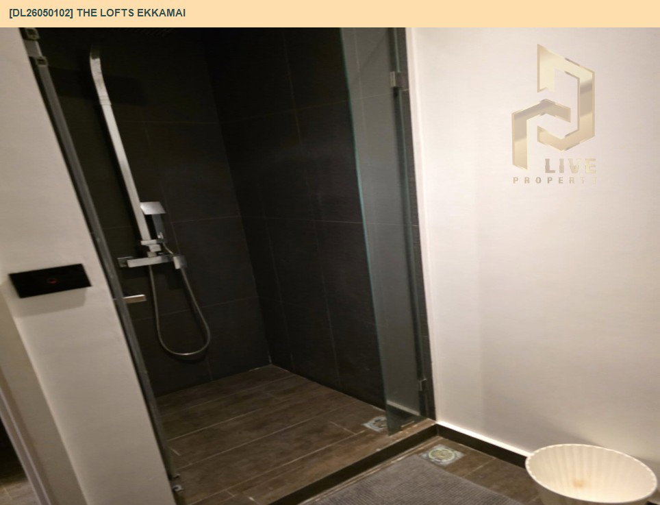 รูป DL26050102 ให้เช่าคอนโด เดอะ ล็อฟท์ เอกมัย (The Lofts Ekkamai) ใกล้ BTS เอกมัย พร้อมเข้าอยู่ โทรด่วน 0800343450 LineID @655ebbvc - รูปที่ 8/8