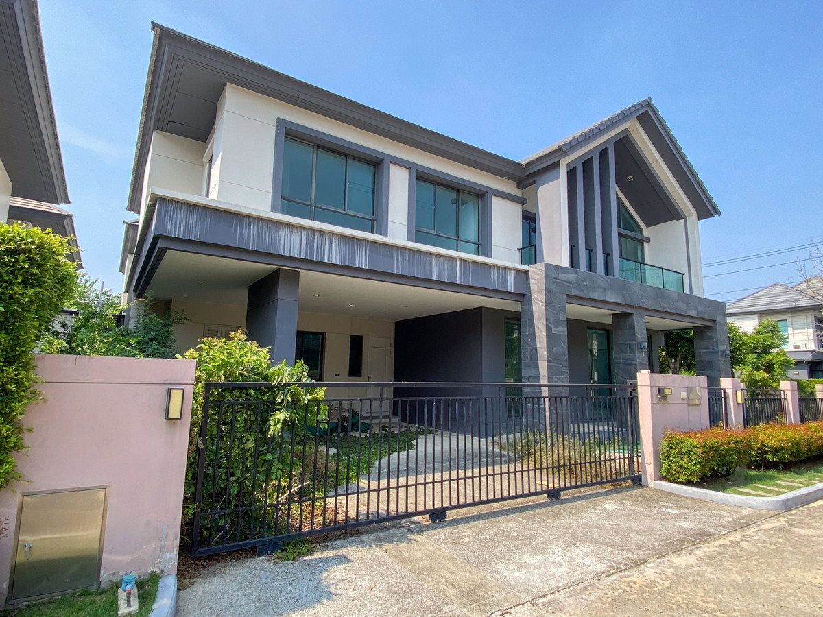 รูป ขายบ้านเดี่ยวไซส์ใหญ่ Bangkok Boulevard พระราม 9 สภาพใหม่ 4 นอน 4 น้ำ 16.9ลบ. - รูปที่ 2/42