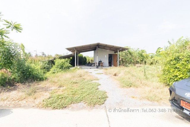 รูป ขายที่ดินทำเลทอง ต.คลองใหม่ สามพราน นครปฐม ติดถนน 2 ด้าน - รูปที่ 3/8