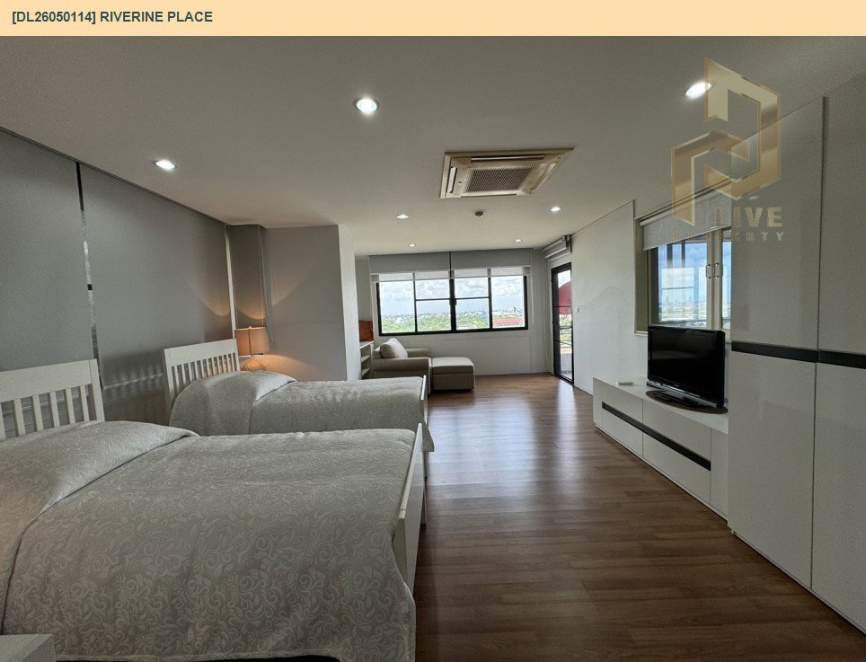 รูป DL26050114 ให้เช่าคอนโด ริเวอไรน์ เพลส (Riverine Place) ใกล้ - พร้อมเข้าอยู่ โทรด่วน 0800343450 LineID @655ebbvc - รูปที่ 4/21