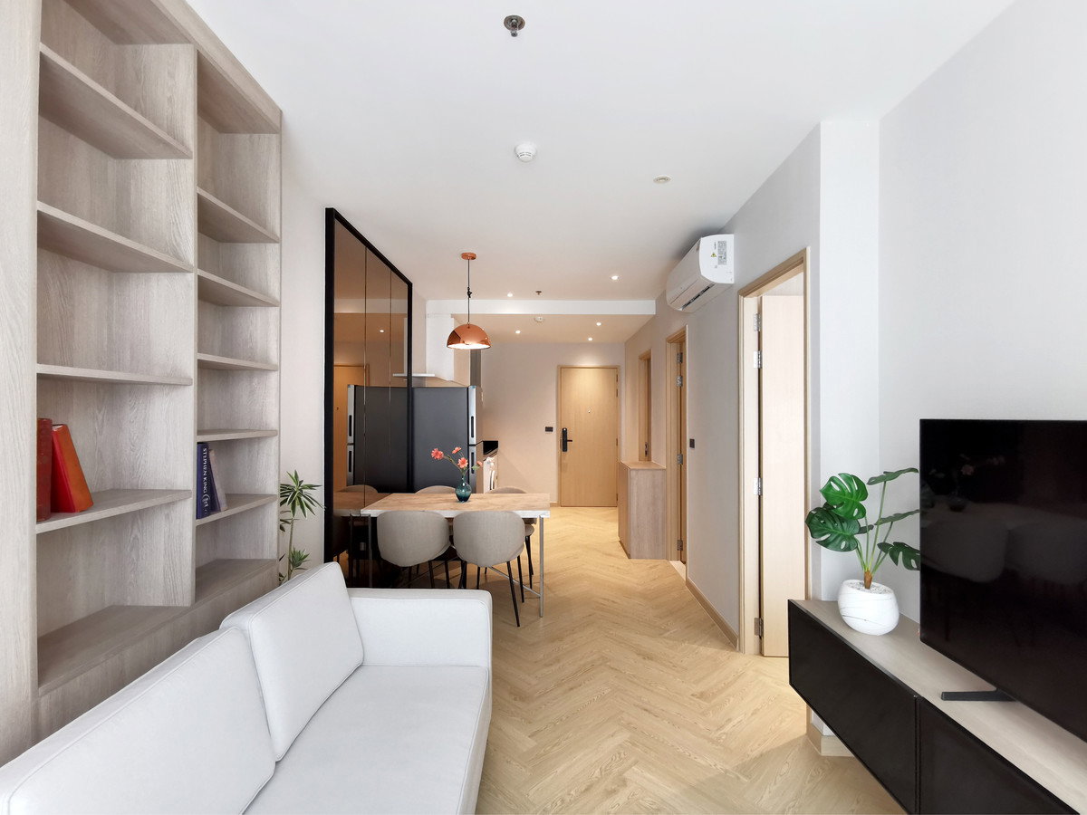 รูป ให้เช่า Sky Walk Residences 2 นอน 60 ตร.ม. ชั้น 18 วิวเมืองสวย 150 ม. ถึง BTS 45k/เดือน - รูปที่ 2/13