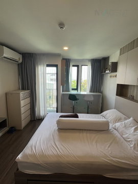 For Rent Condo THE ORIGIN RAMINTRA 83 STATION Building D, Floor 5,Studio, Room size 23 sqm