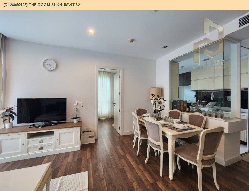 รูป DL26050128 ให้เช่าคอนโด เดอะ รูม สุขุมวิท 62 (The Room Sukhumvit 62) ใกล้ BTS ปุณณวิธี พร้อมเข้าอยู่ โทรด่วน 0638692663 LineID @655ebbvc - รูปที่ 19/21