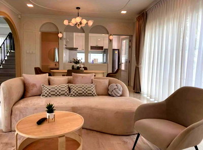 เช่าบ้านเดี่ยว สมุทรปราการ : 🏡 ให้เช่าบ้านเดี่ยว ชัยพฤกษ์ บางนา กม.15 | บ้านเช่าใกล้ Mega Bangna ใกล้โรงเรียนนานาชาติ พร้อมอยู่ เฟอร์ครบ Code: NPG285