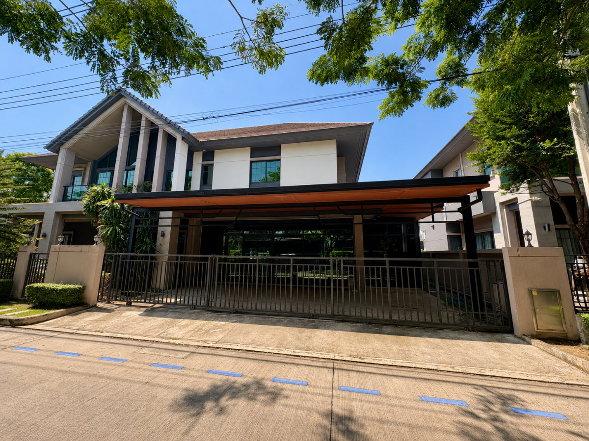 รูป ขายด่วน บ้านหรูหลังมุม Bangkok Boulevard Chaengwattana 2 ลดราคาขาดทุนกว่า 8 ล้านบาท จากมูลค่ารวมกว่า 24 ล้าน เหลือเพียง 16 ล้าน Built-in ทั้งหลัง - รูปที่ 12/13