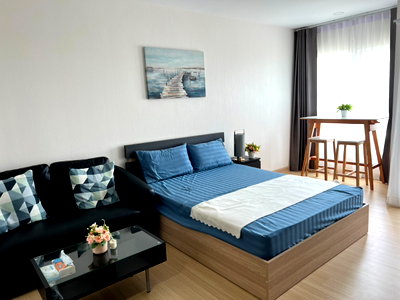 Condos for rent : 💥Rent Supalai Veranda Ramkhamhaeng 30 sqm. price 11,000 baht Fully Furnished