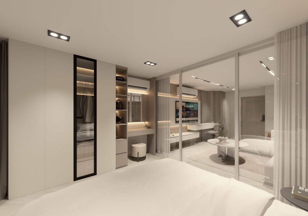 รูป ขายคอนโดทำเลทอง Hillside Plaza & Condotel 4 คอนโดสไตล์ Modern Luxury ใจกลางถนนนิมมานเหมินทร์ ใกล้ MAYA / One Nimman / Think Park / มช. - รูปที่ 9/22