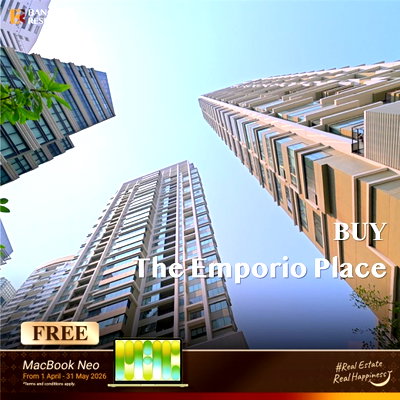 Condos for sale : 💎 Condo for Sale in Bangkok, Thailand | The Emporio Place Near BTS Phrom Phong | Rare Unit with This Layout at the Best Price in the Building ✨