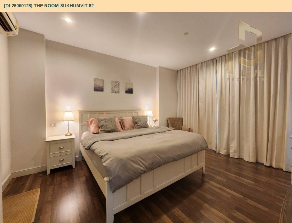 รูป DL26050128 ให้เช่าคอนโด เดอะ รูม สุขุมวิท 62 (The Room Sukhumvit 62) ใกล้ BTS ปุณณวิธี พร้อมเข้าอยู่ โทรด่วน 0638692663 LineID @655ebbvc - รูปที่ 4/21