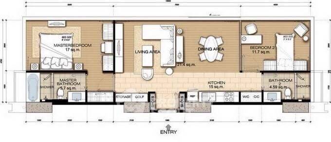 รูป คอนโด 2-ห้องนอน ที่ เซอร์เคิล ลิฟวิ่ง โปรโตไทป์ เพชรบุรีตัดใหม่ ใกล้ MRT เพชรบุรี (ID 2873820) - รูปที่ 10/10